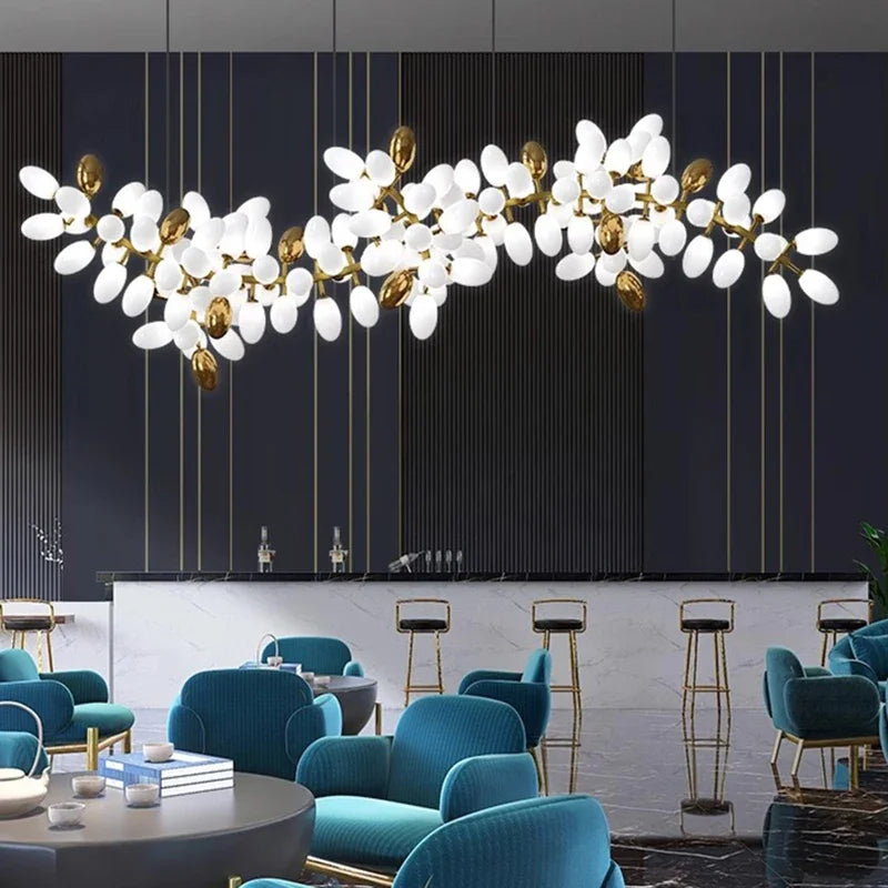 Living room decoration salon bedroom decor dining room Pendant lamp led lights for room indoor Chandelier lighting Chandeliers